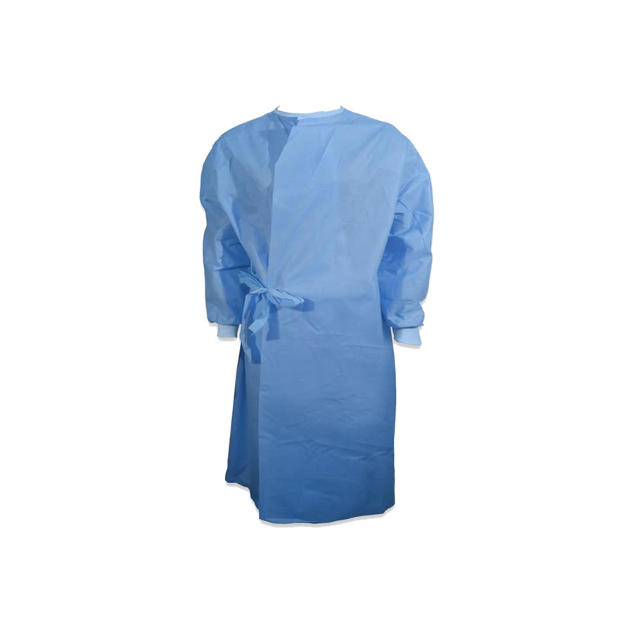 Halat protectie steril albastru ambalat individual impermeabil 40 gr/mp CevMedical